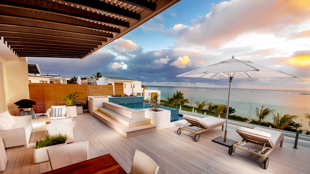 Cap Ouest Penthouse mauritius photos